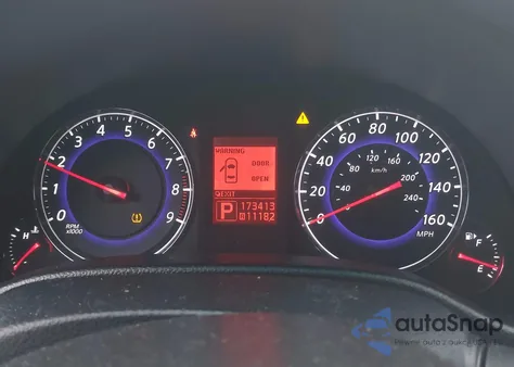 2008 Infiniti G35X z USA, uszkodzony, nr VIN JNKBV61F08M270896